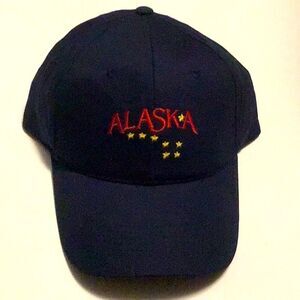Alaska‎ shirt company NWT blue snap back baseball hat